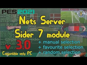 Nets Server V3.0 · Sider Module PES 2021 (and 2020) for PC PES 2021 mods