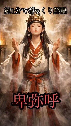 約1分で解説 邪馬台国の女王「卑弥呼」
