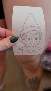 Our elf stole my tattoo gear and tattooed HIMSELF on Dad. Christmas chaos activated. Pinky Stinky Winky needs supervision at this point. Side not I wonder if he was a better client for our elf🤔 . . . . . . #elfontheshelf #elfideas #elfontheshelfideas #christmasmagic #parentinghumor #momlife #tattooartistlife #yyc #calgarymom #yyctattooartist #tattooreels #funnyreels #holidayreels #elfontheshelffun #christmasreels #pinkywinkythings #momsofinstagram #christmaschaos #elfshenanigans | Pretty Little