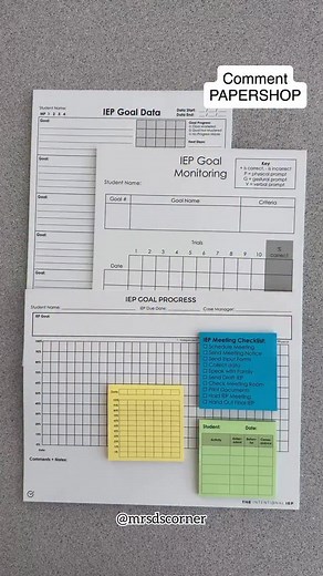 Comment PAPERSHOP and let your organized data do the talking! Each data notepad and sticky has 50 sheets of paper. Never rely on copy paper or uncharged tablets again! | Mrs. D's Corner