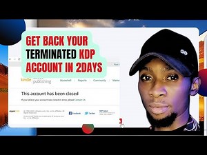 How I got BACK my Terminated Kdp Account in 2 days || Amazon Kdp Account Termination Solution 2023