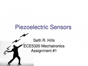Piezoelectric Sensors - SlideServe