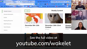  The Wakelet Boathouse is now open! ⛵️ In this new series Randall Sampson and Brandi Reams will be chatting with awesome educators! First up  Malissa Ramkissoon discusses how she's using Wakelet to communicate with teachers, parents, and students!  | Wakelet | Facebook