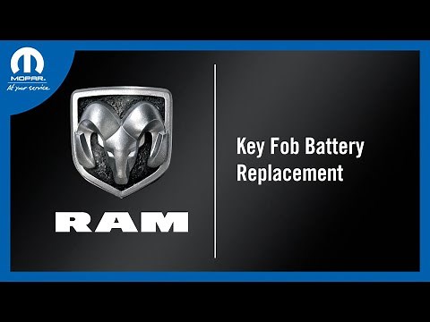 Key Fob Battery Replacement | How To | 2023 Ram ProMaster
