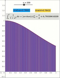 Intégrale - Méthode des rectangles #maths #science #school #education #mathematics