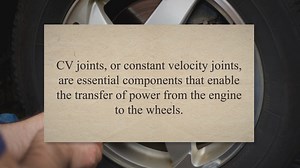 Mastering the Art of Replacing CV Joints: A Comprehensive Guide