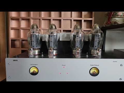 Introducing Lab 12 Suara Power Amp (Pure Class A , 2 x 50w)Short demo with Matrix Audio mini i 4 pro