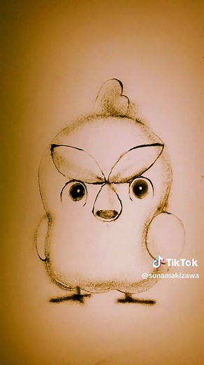 砂の折り紙で作るミイラうさぎ