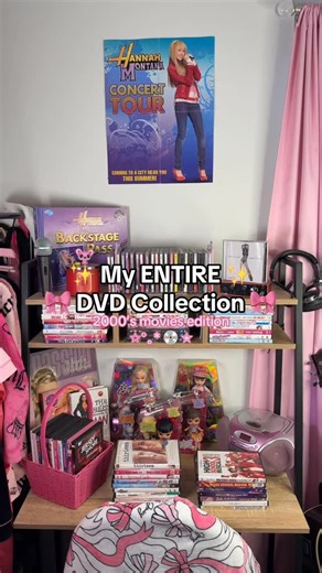 ☆ JANICE ☆ on Instagram: "Finally showing my full DVD collection 👀💿🎀 And it just keeps getting better & BETTER !! 😭🌟💕 . . #dvdcollection #2000smovies #physicalmedia #y2k #dvd #reels #physicalmediaforever #dvdcollector #early2000s #nostalgia #reelsinstagram #movies #physicalmediacollector #2000s #explore"