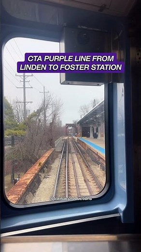 CTA Purple Line Time-Lapse #Chicago