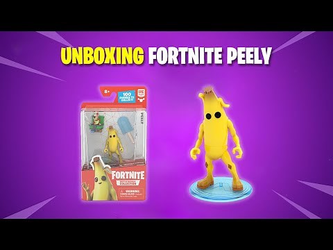 Unboxing Fortnite Battle Royale Collection Peely Mini Action Figure | Fortnite Toys | Mr. T Plays