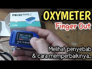 FIXING OXIMETER ERRORS | Finger Out