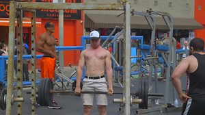 1.8K views · 37 reactions | old man strength at muscle beach | Motivation Bodybuilding | Facebook