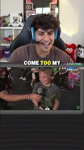 Stableronaldo Recreates the LEGENDARY DanTDM MINECON Moment 😂 #stableronaldo