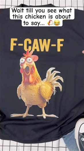 This Chicken T-Shirt Is Hilarious 😂🐔#shorts #viral #funny #humor #fcawf #funnyshirt #meme