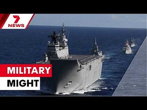 Display of military might to mark 125 years of the Royal Australian Navy | 7NEWS