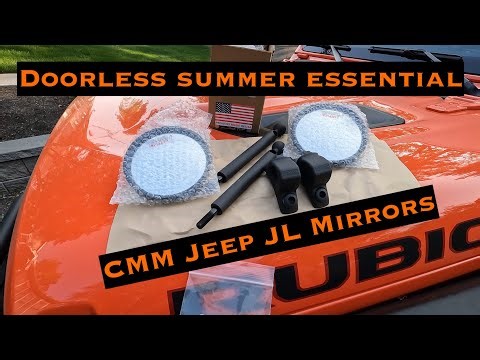 Jeep JL Wrangler CMM Offroad Mirrors