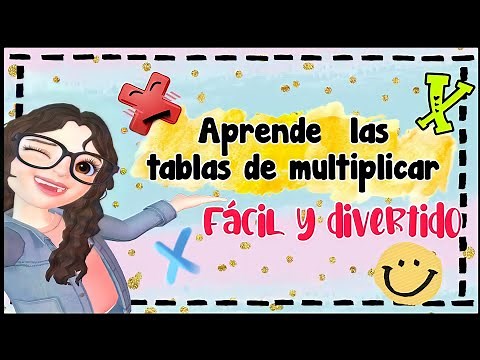 Cómo enseñar las tablas de multiplicar de forma fácil 😊 Rap de las tablas de multiplicar