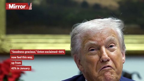 Poll shows sharp drop in Trump’s economic approval