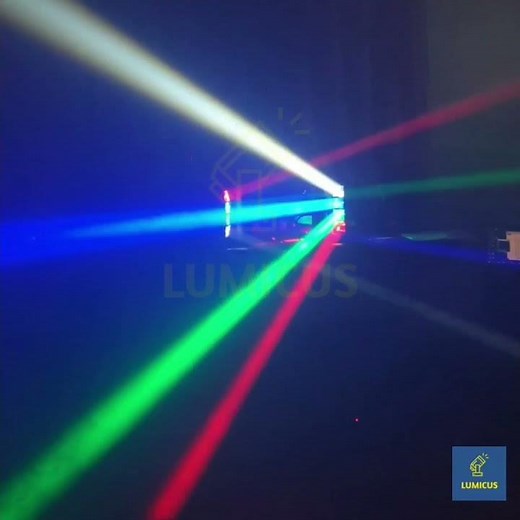 Lumicus LED Mini Spider 8 x 3W Effect DJ / Stage Light