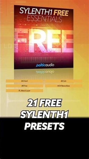 FREE Sylenth1 Presets perfect for your next EDM banger! #musicproducer #Presets #edm #flstudio #daw