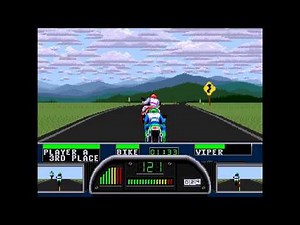 Road Rash II ... (Sega Genesis) Gameplay