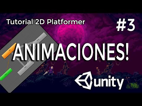Tutorial #3 Juego de Plataforma/Metroidvania en Unity 2D: Crear Animaciones en 2D
