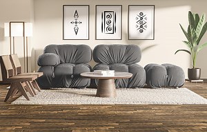 African Tribal Print, Black and White African Wall Art, Set of 3 Pattern Wall Art, Ethnic Print, Digital Download - Etsy