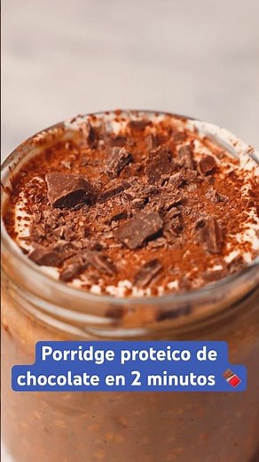 Recipe: Chocolate protein porridge in 2 minutes 🍫 | Decathlon