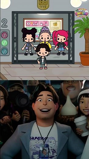Toca Boca Demon Hunters Kpop Story Life Recreating #tocaboca #tocalifeworld