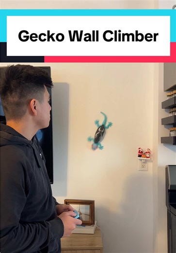 Your kid’s new favorite toy 🦎✨ This remote-control wall-climbing gecko crawls, spins 360°, and lights up with glowing eyes — it’s like having a pet robot lizard! Perfect for pranks, playtime, or the ultimate gift 🎁 #ToyTok #KidsToys #christmasgiftideas #HomeAndElectronicsDeals #TikTokShopBlackFriday