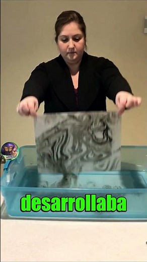 🎨🖐️🧬 Suminagashi: the biometric signature created with water #viral #curiosities