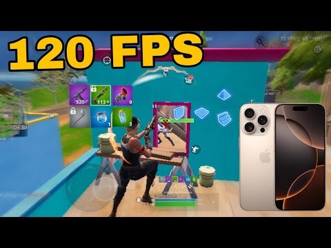 iPhone 16 Pro 120 Fps Fortnite Mobile Gameplay *Getting Closer To Unreal By Every Kill | Reload*