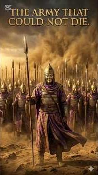 The Army That Refused to Die: Persia’s 10,000 Immortals ⚔️🏛️