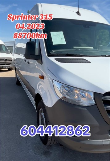 🚗Mercedes Sprinter 315 🏎️Motor 2.0, 150CV 🗓️04.2023 ⛳️88700km 💶Precio 34500€ IVA incluido 📞604412862 👨‍💻www.cochesbus.es