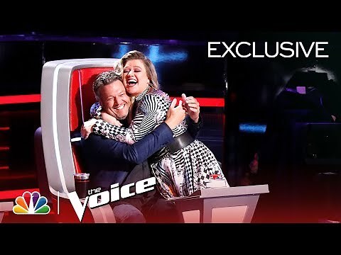 Kelly Clarkson and Blake Shelton's Sibling Rivalry - The Voice 2018 (Digital Exclusive)