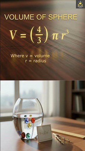 volume of sphere # math # formula mathmatics