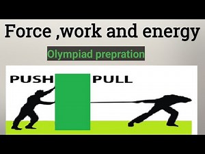 Force, work and energy/ types of forces/ class 4 / science