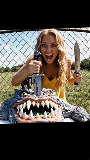 Cutting Open Animal Cakes Gets Wild!