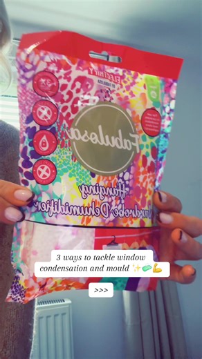 Do your windows give you the ick too? Then try these 3 steps to eliminate window condensation and mould ✨ 1 - Keep your windows open for atleast 10 minutes per day - fresh air = less moisture = less mould 2 - Rub fairy liquid onto windows - A tiny amount of dish soap creates a thin anti-fog film that: \t•\tStops water droplets from forming \t•\tMakes moisture spread into a thin, clear layer 3 - Use a dehumidifier behind curtain rails - Condensation happens when warm, moist air hits cold glass. \
