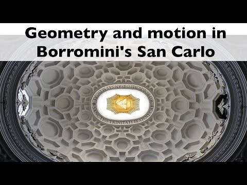 Geometry and motion in Borromini's San Carlo