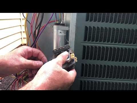 Contact Relay Replaced on Goodman AC Unit
