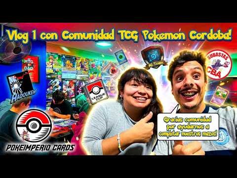 Pokemon Vlog: League Cup Hadouken 🏆 + Comunidad Córdoba TCG 🃏 + TERMINAMOS con este LOOT 😱🔥