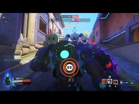 LHCLOUDY + ML7! REINHARDT GOD OVERWATCH 2 SEASON 18 TOP 500 GAMEPLAY