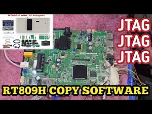 HOW TO COPY SOFTWARE USING RT809H JTAG TO TP.MS358.PB802 SMART BOARD #how #howtorepair #smart #logo
