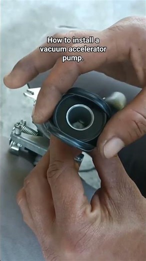 DIY... proper install of diaphragm in carburettor