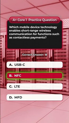 CompTIA A+ Core 1 Practice Question: Think You Can Get This Right? 🤔
