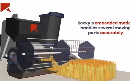 Ansys Rocky DEM各行业仿真动画