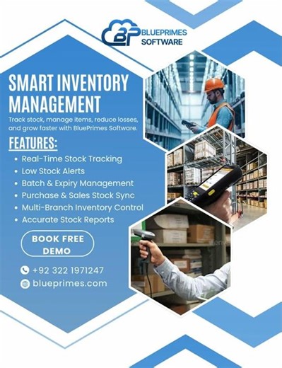 Smart Inventory Management with BluePrimes Software