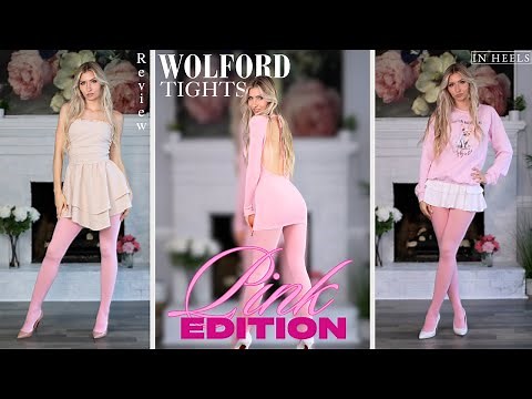 How To Style Wolford Velvet De Luxe in Blush PINK | Wolford Review and Try On